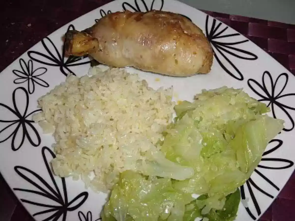 Pernas de frango recheado com farinheira no forno - foto 3