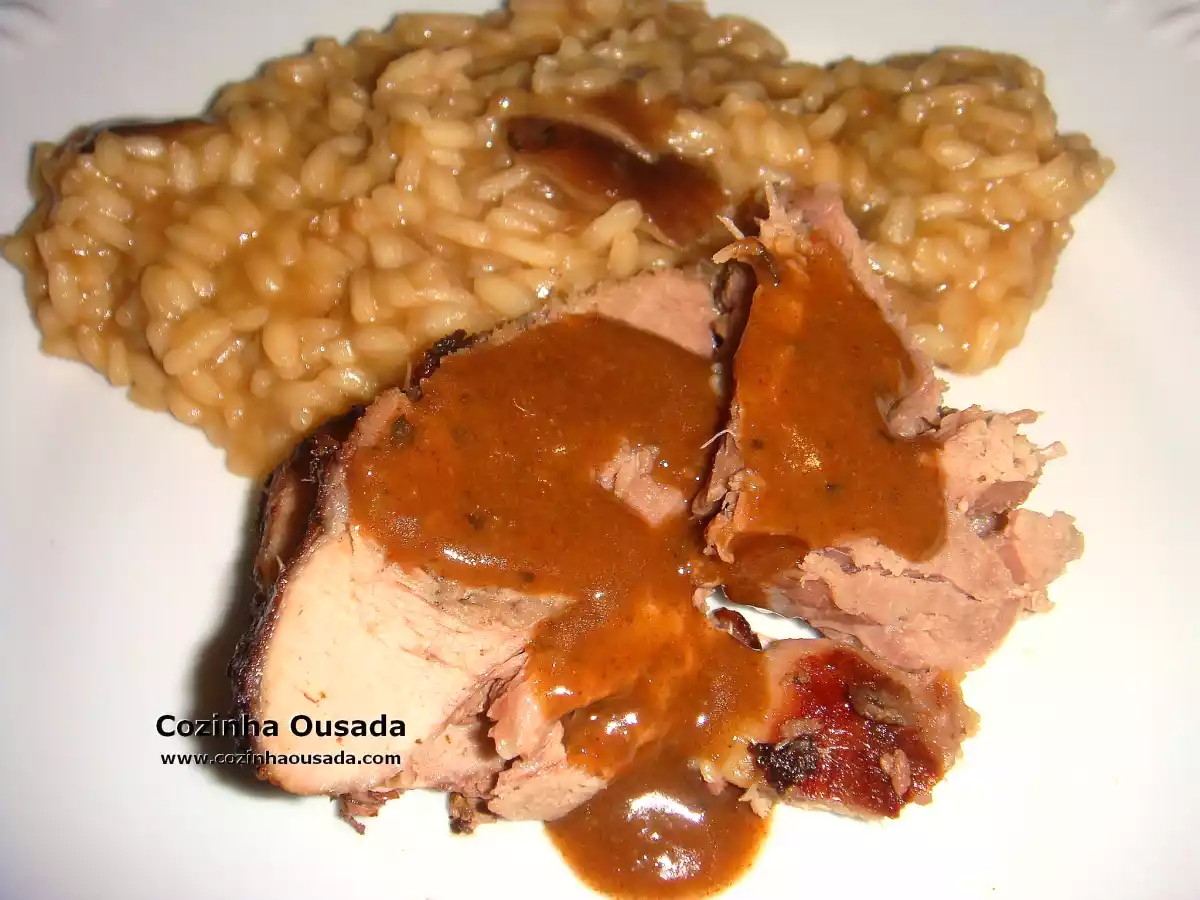 Pernil de Cordeiro Assado