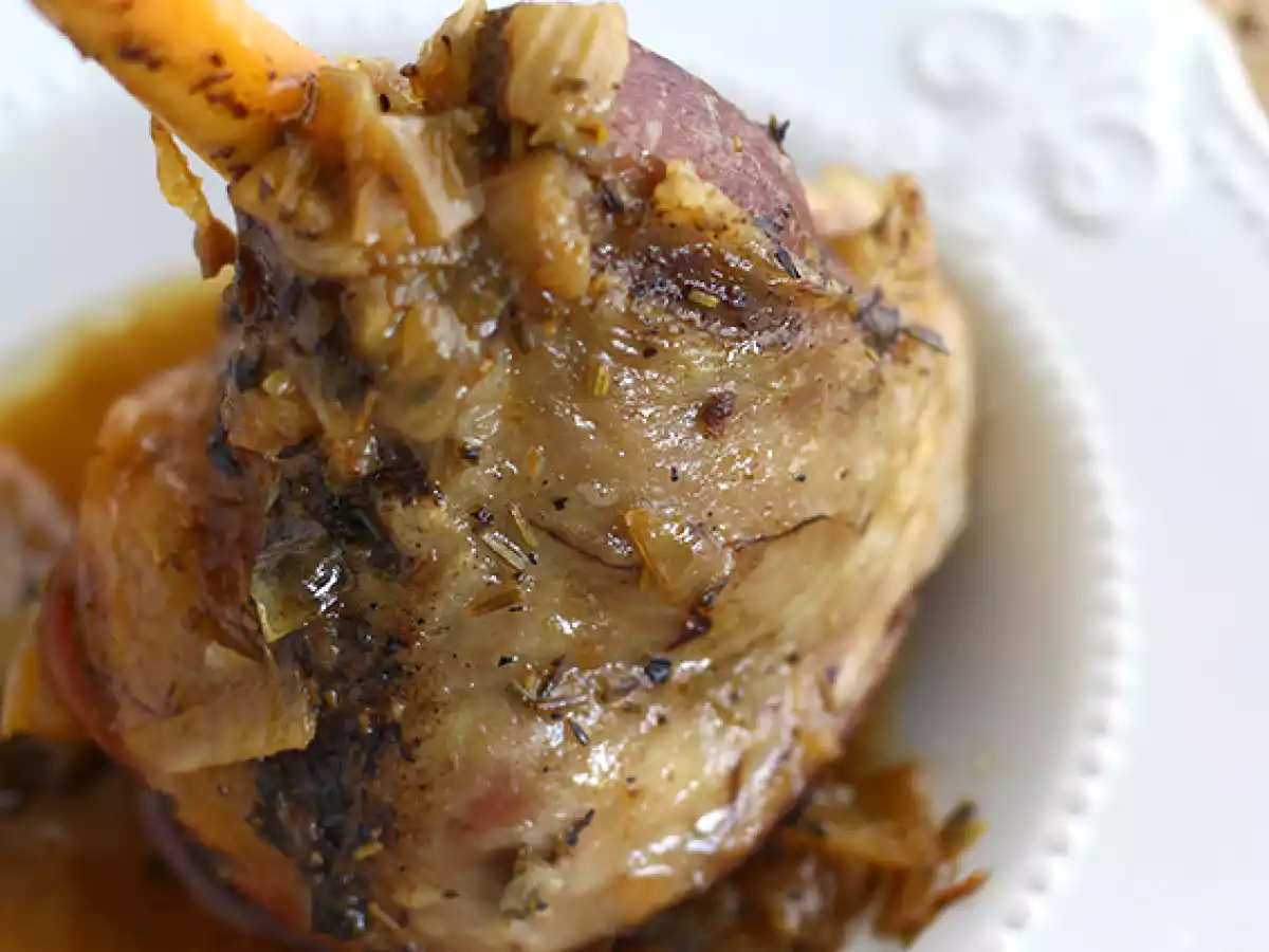 Pernil de cordeiro com mel e alecrim - foto 2