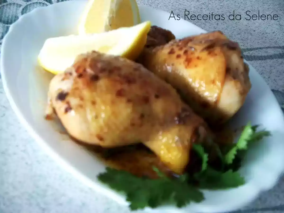Perninhas de Frango com Alho e Limão
