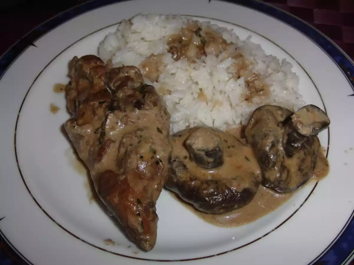 Perú aromatizado com cerveja preta