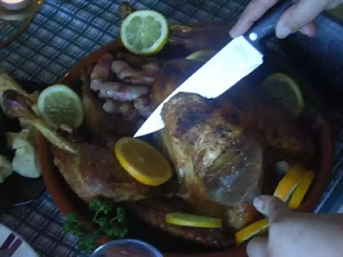 Perú assado no forno... - foto 2