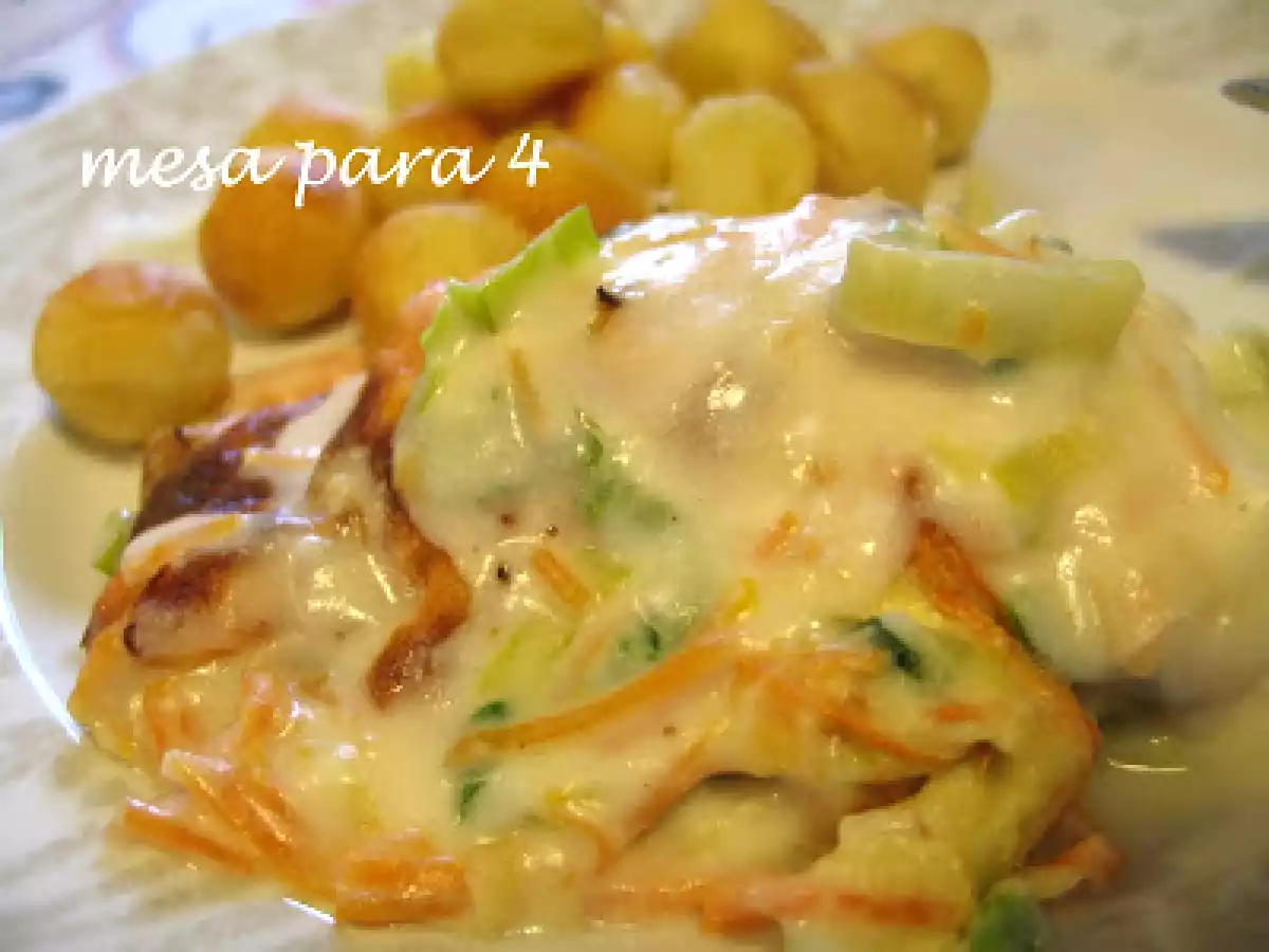 Pescada Gratinada com Legumes - foto 2