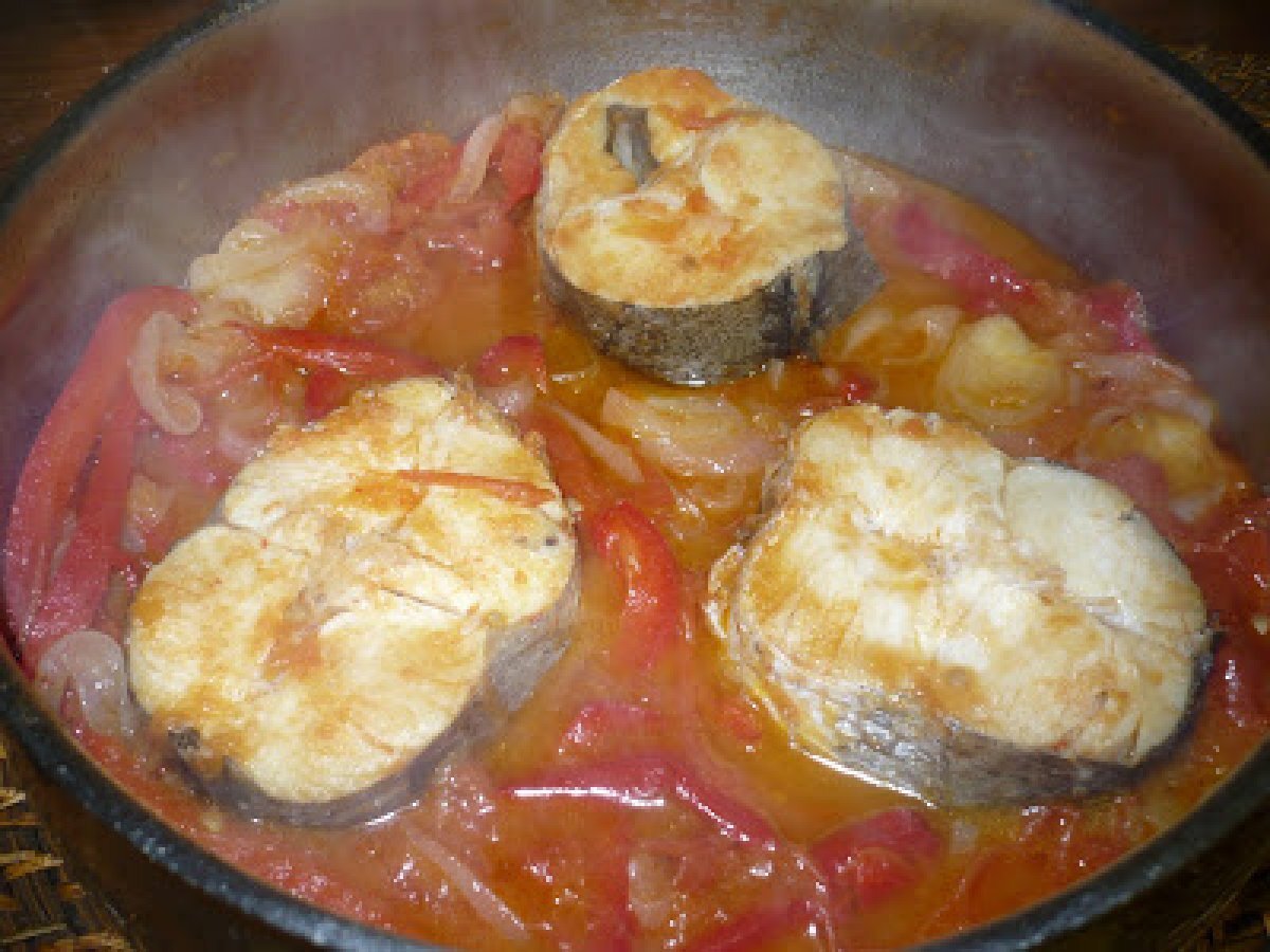 Pescada no tacho