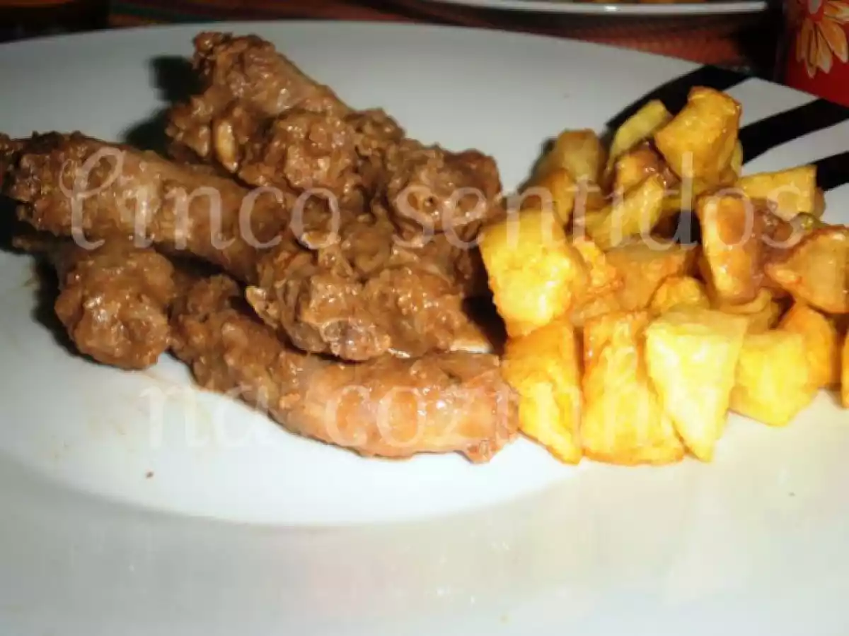 Pescoços de frango guisados com mistura de ervas para aves - foto 4
