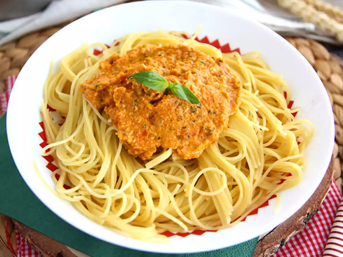 Pesto vermelho (pesto rosso) - foto 4