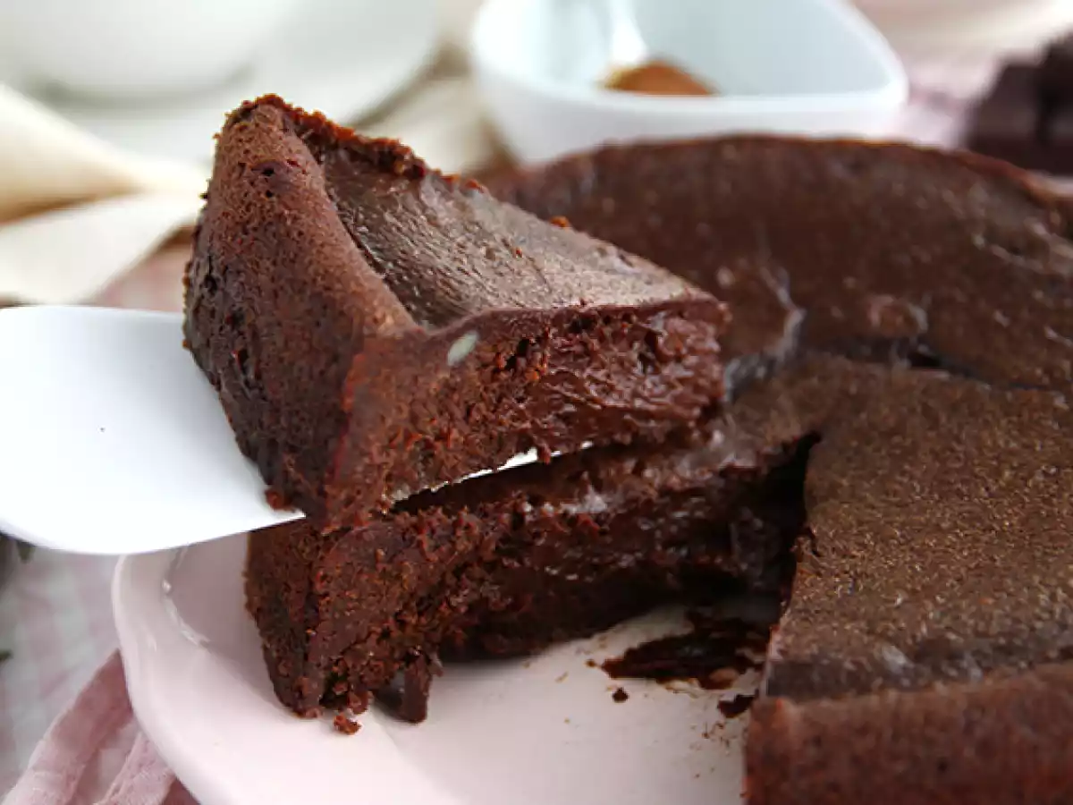 Petit gâteau com caramelo salgado (fondant) - foto 5