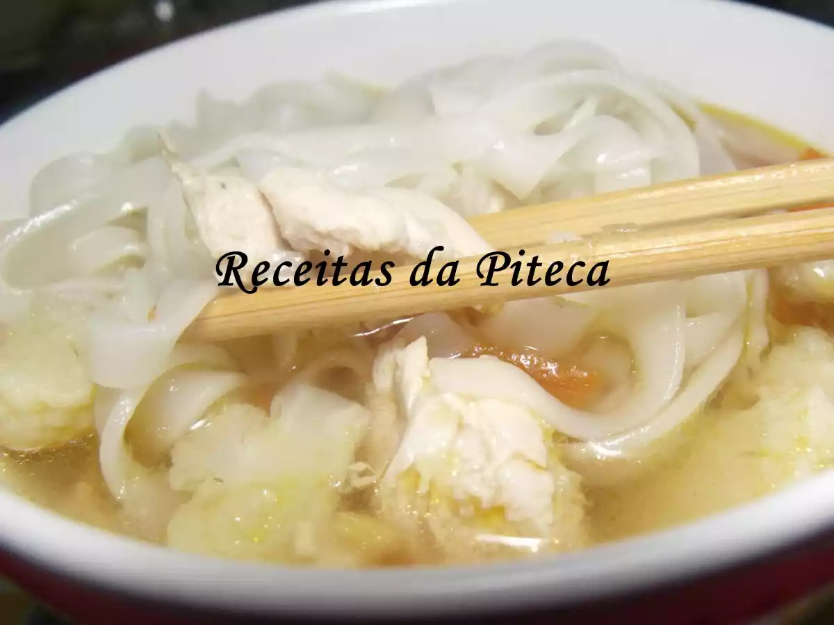 Pho bo de legumes e frango - foto 2