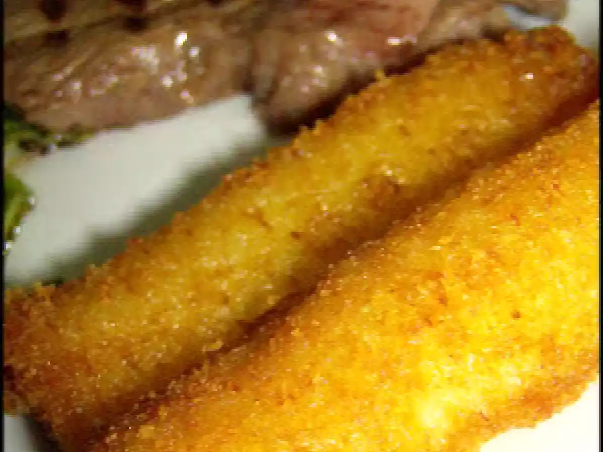 Picanha com banana frita