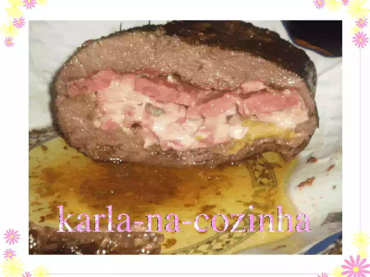 Picanha no forno...