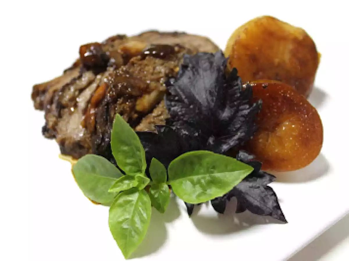 Picanha recheada na panela de pressão
