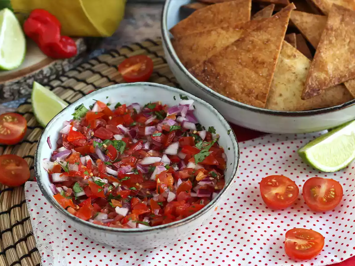 Pico de gallo, a salsa mexicana bem parecido com o vinagrete brasileiro - foto 2