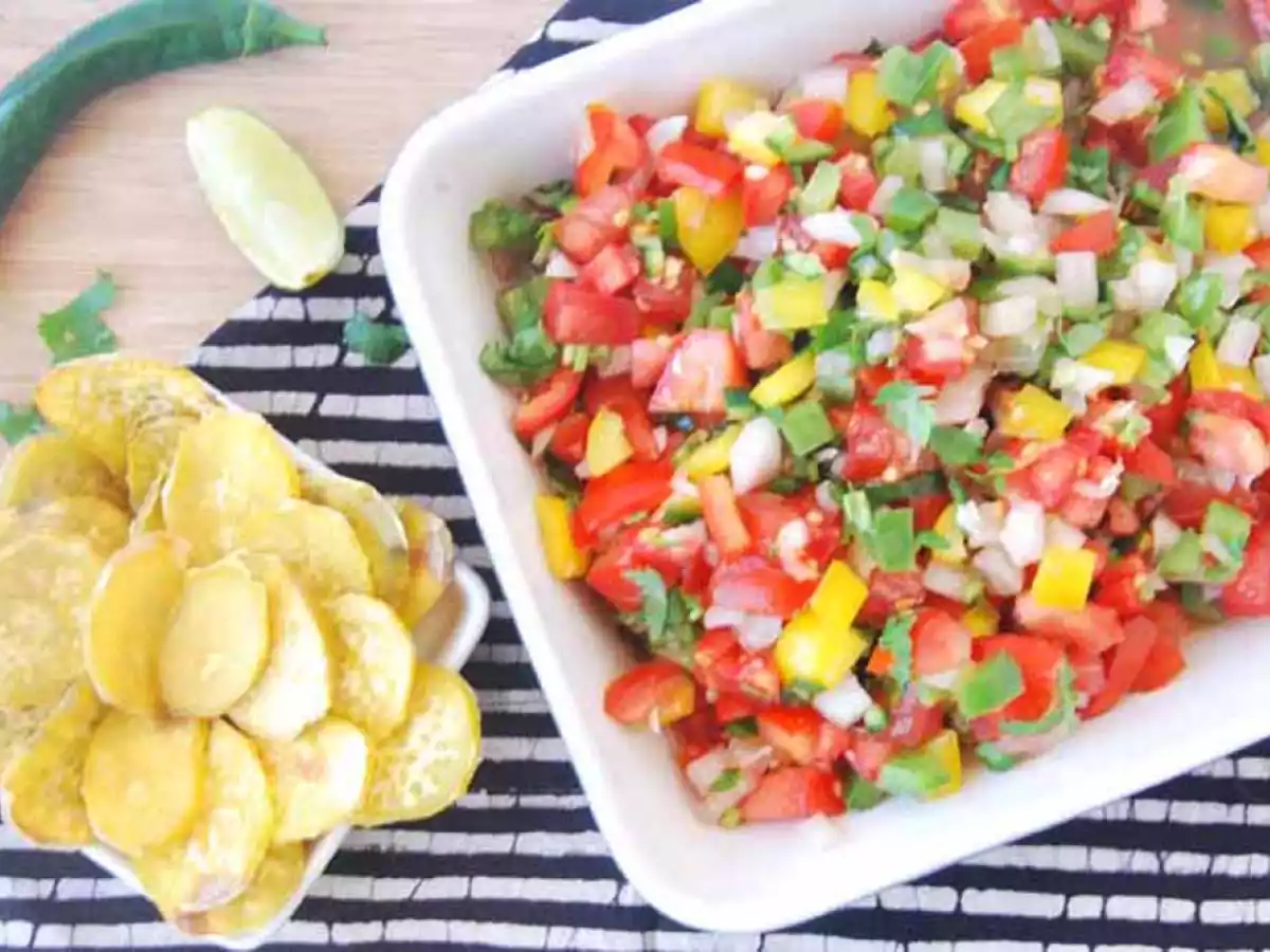 Pico de Gallo & Chips de Batata Doce - foto 5