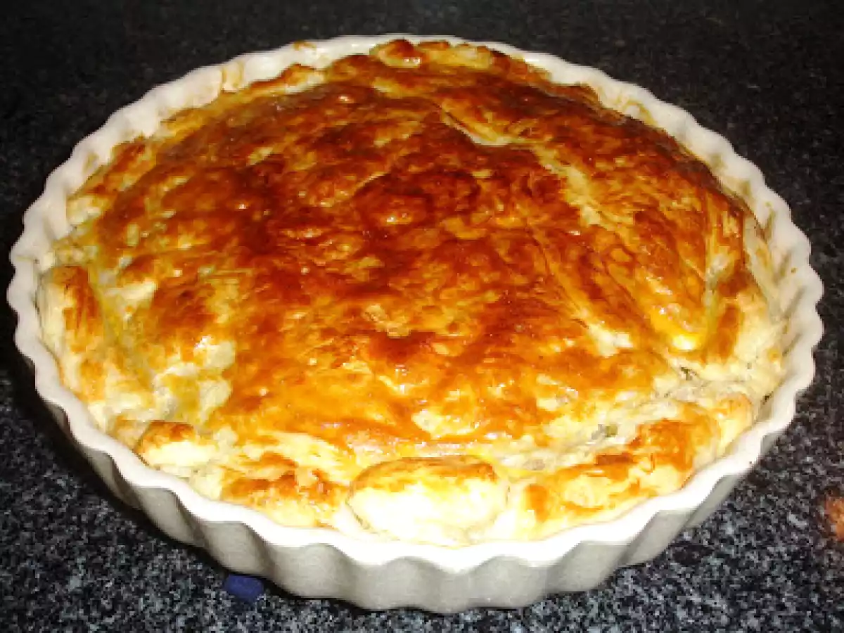 Pie Folhada de Carne e Cogumelos