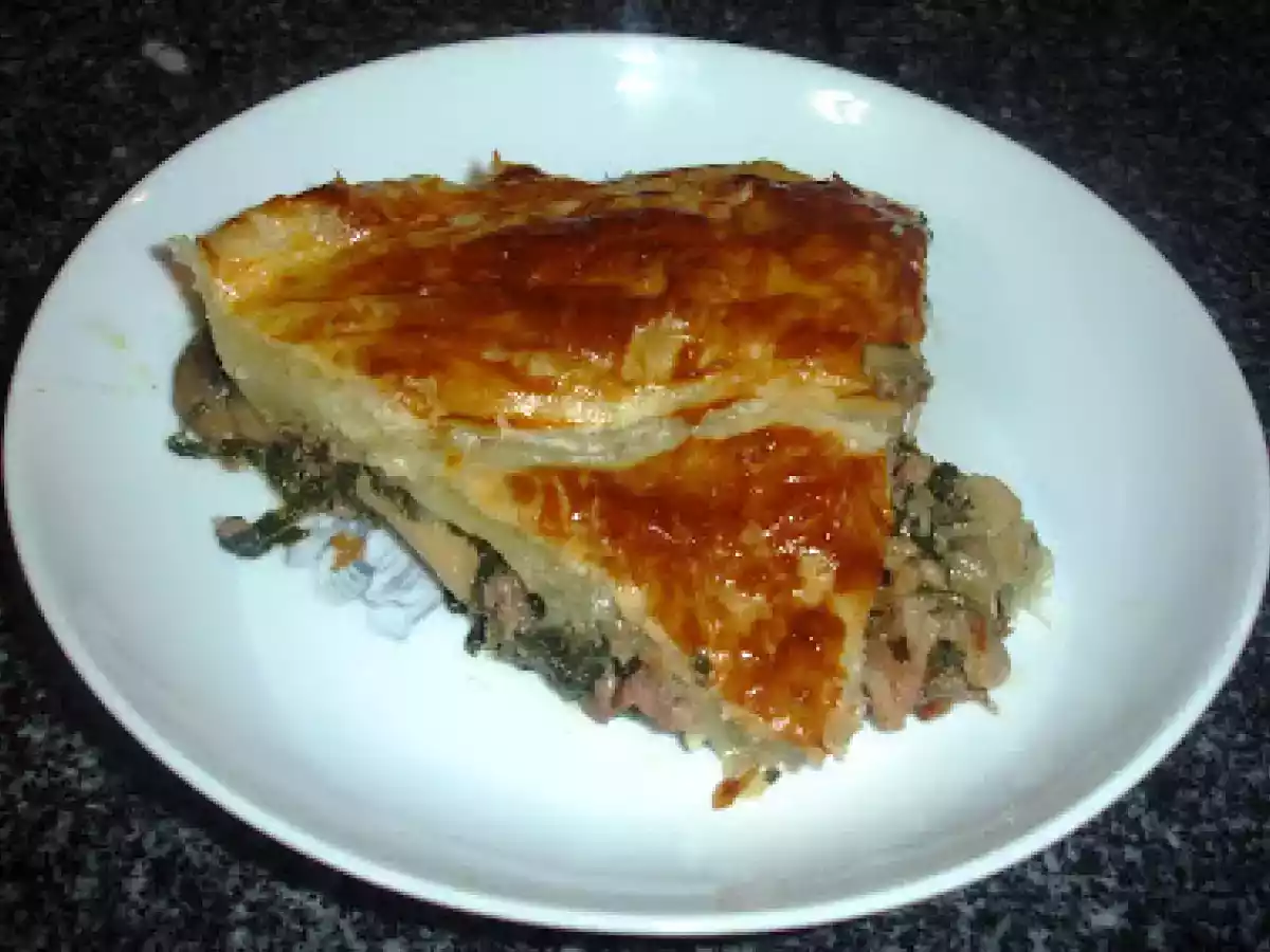 Pie Folhada de Carne e Cogumelos - foto 3