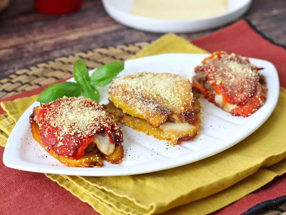 Pimentões Recheados na Air Fryer com Salsicha Fresca e Queijo Gratinado - foto 6