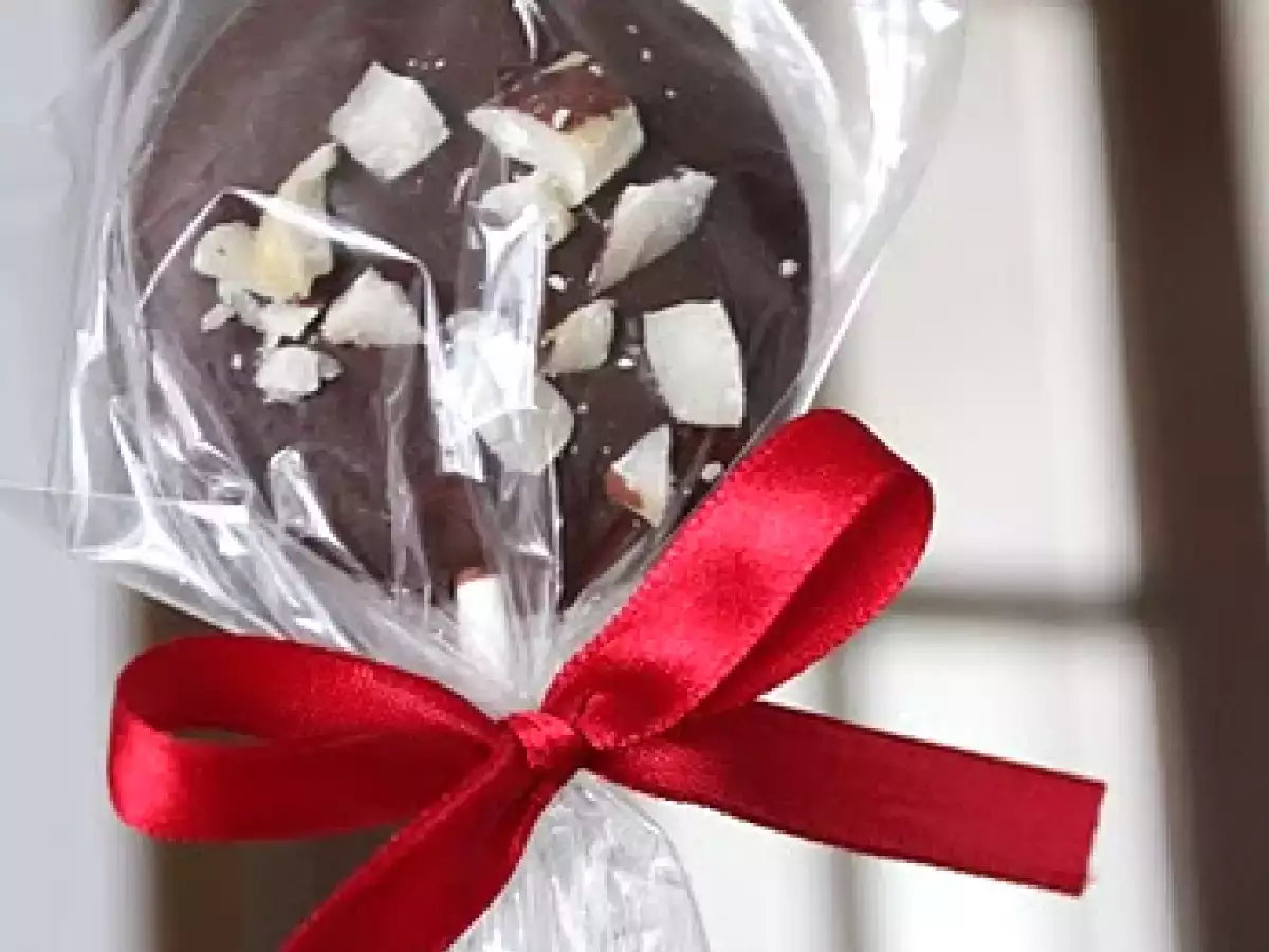 Pirulitos de Chocolate e Castanha do Pará