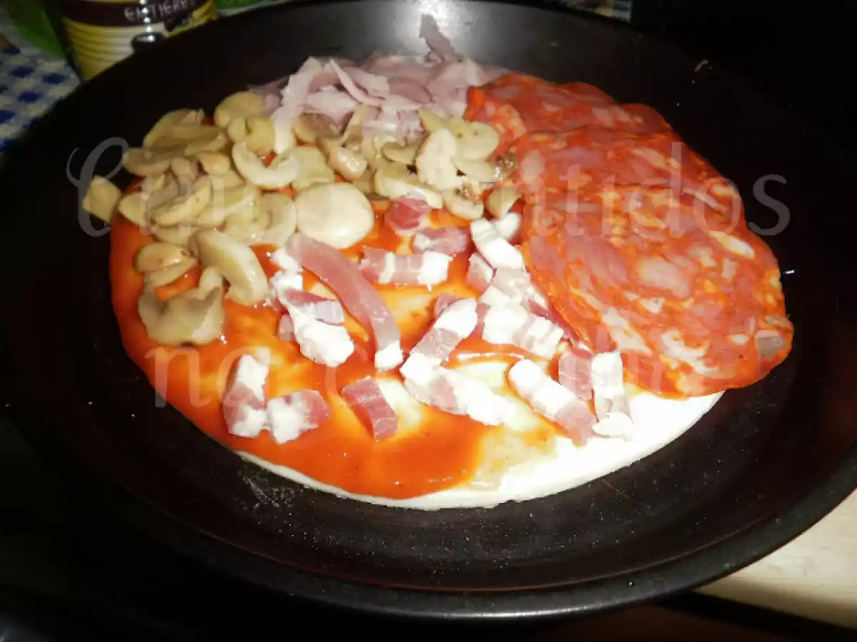 Pizza 4 estações - foto 4