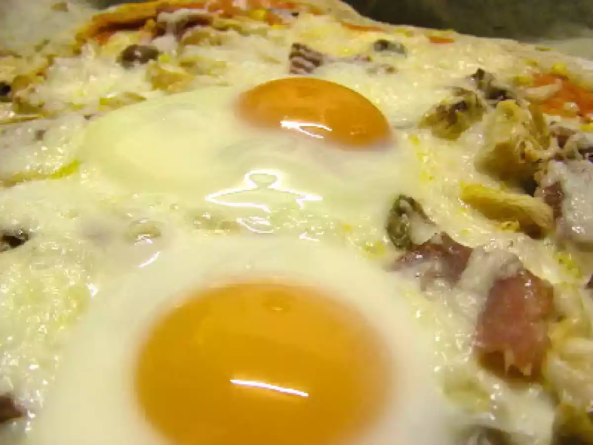 Pizza com ovo - foto 2