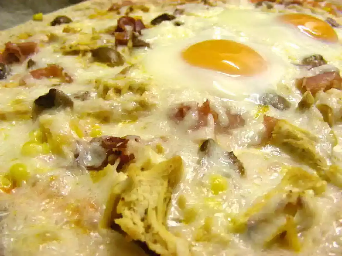 Pizza com ovo - foto 3