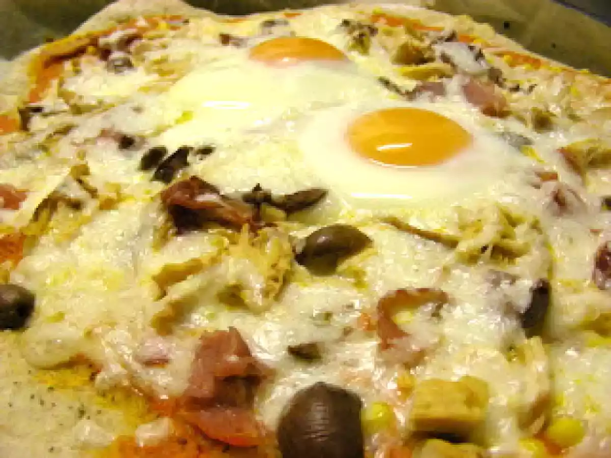 Pizza com ovo - foto 4