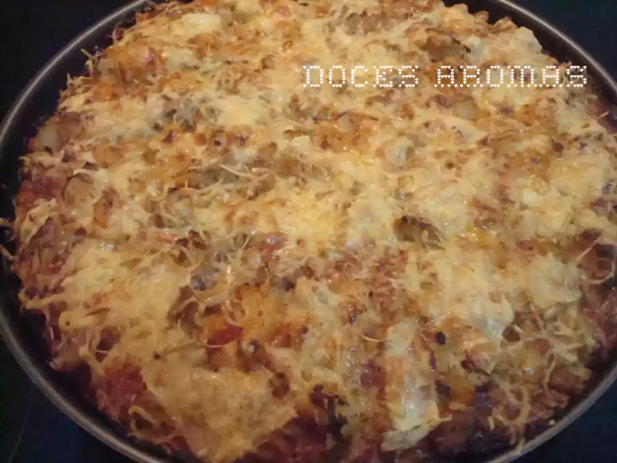 Pizza de Atum e Ananás