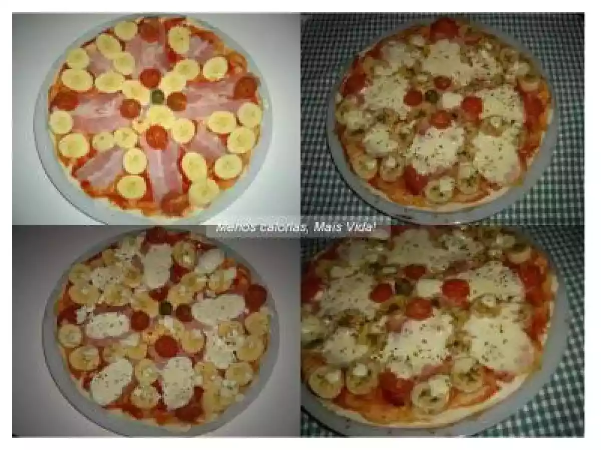 Pizza de Bacon com Banana - foto 2