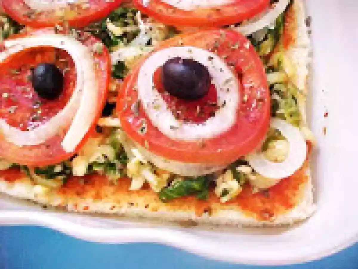 Pizza de Escarola (lacto)