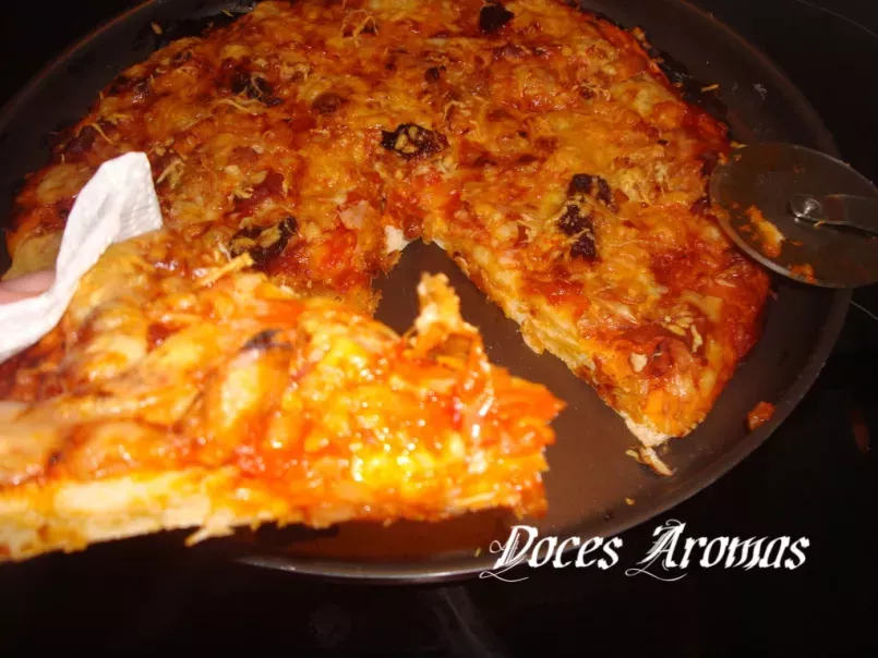 Pizza de Fiambre, Frango e Chouriço - foto 2