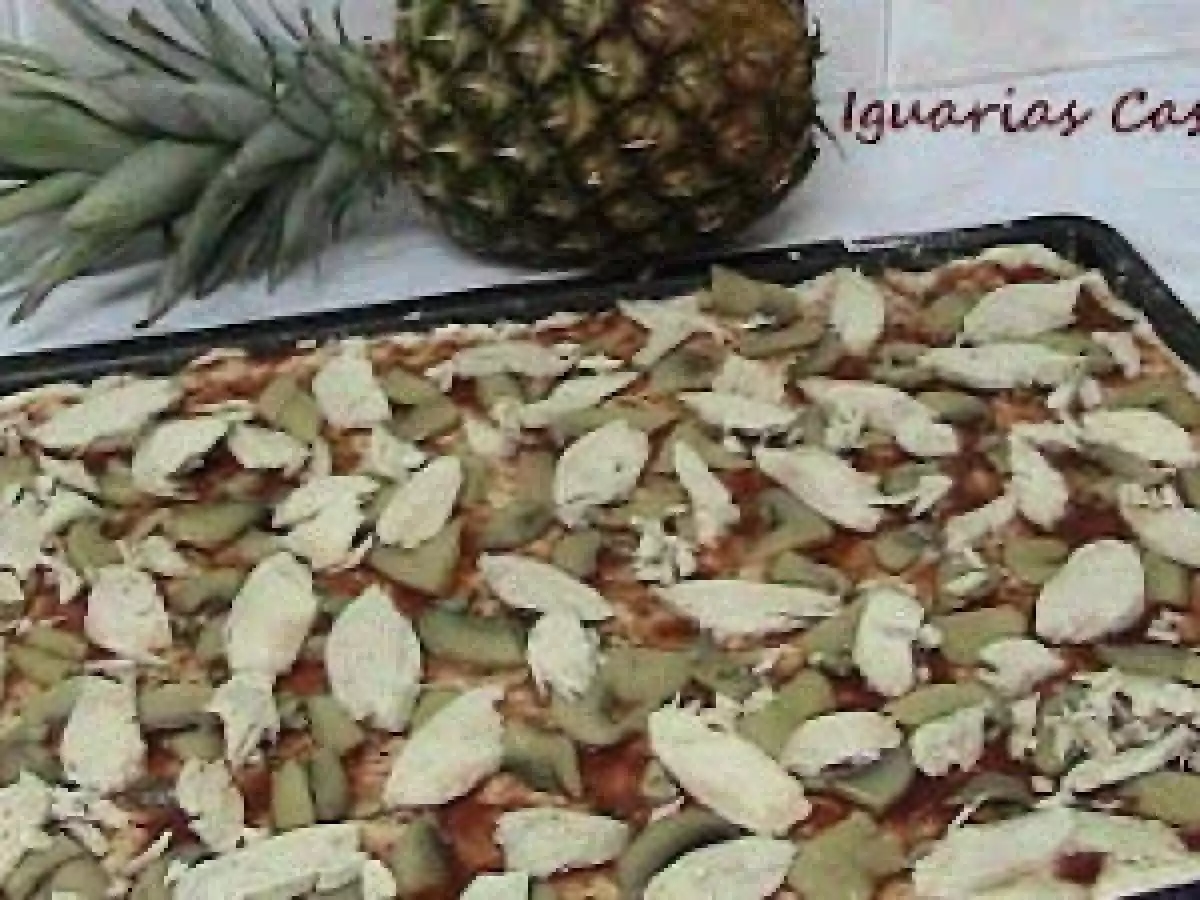 Pizza de Frango e Abacaxi - foto 2