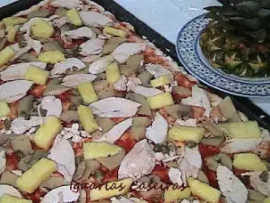 Pizza de Frango e Abacaxi - foto 3