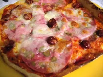 Pizza de Mortadela