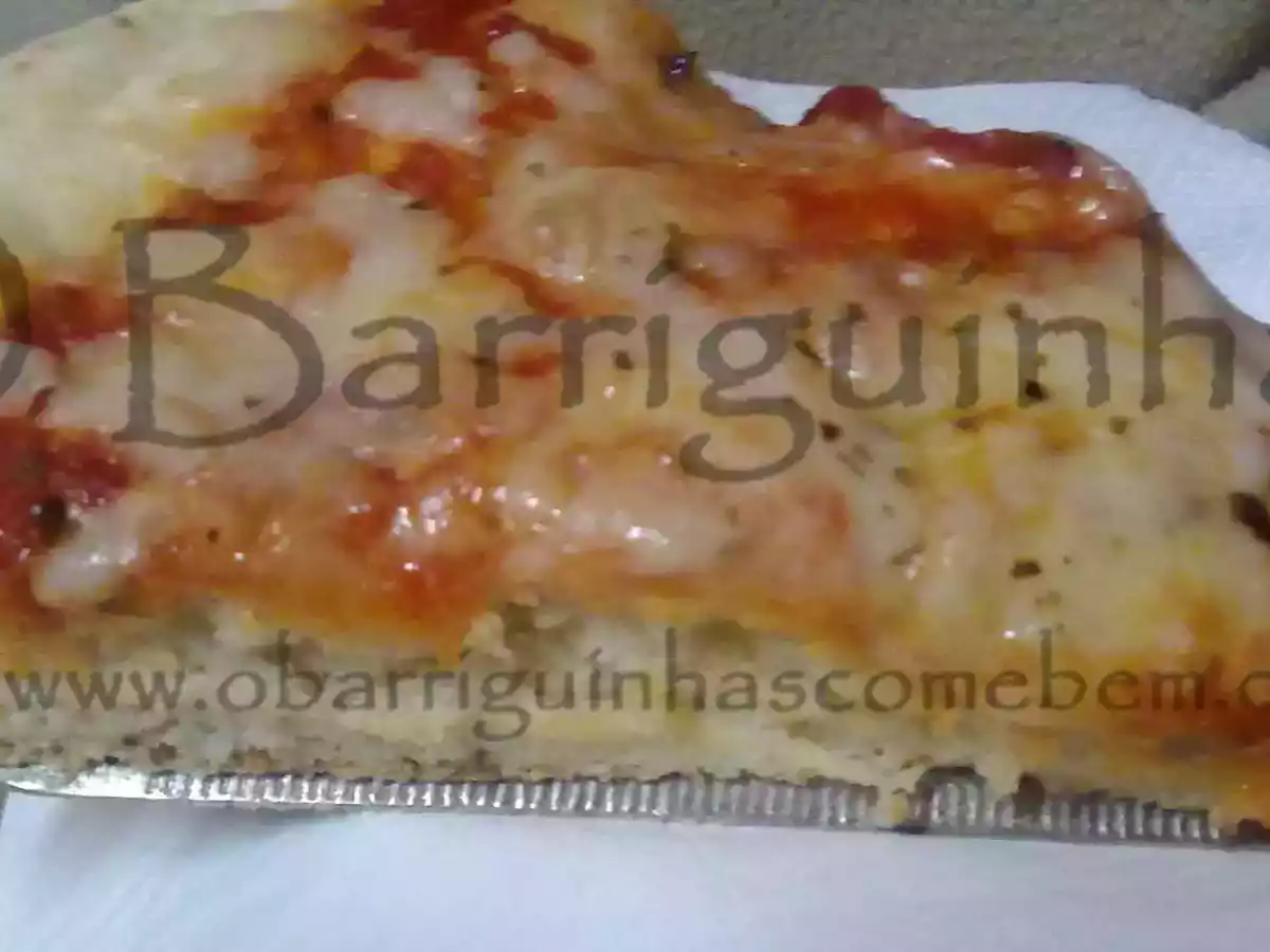 Pizza de Mozzarella e Chourição - foto 3