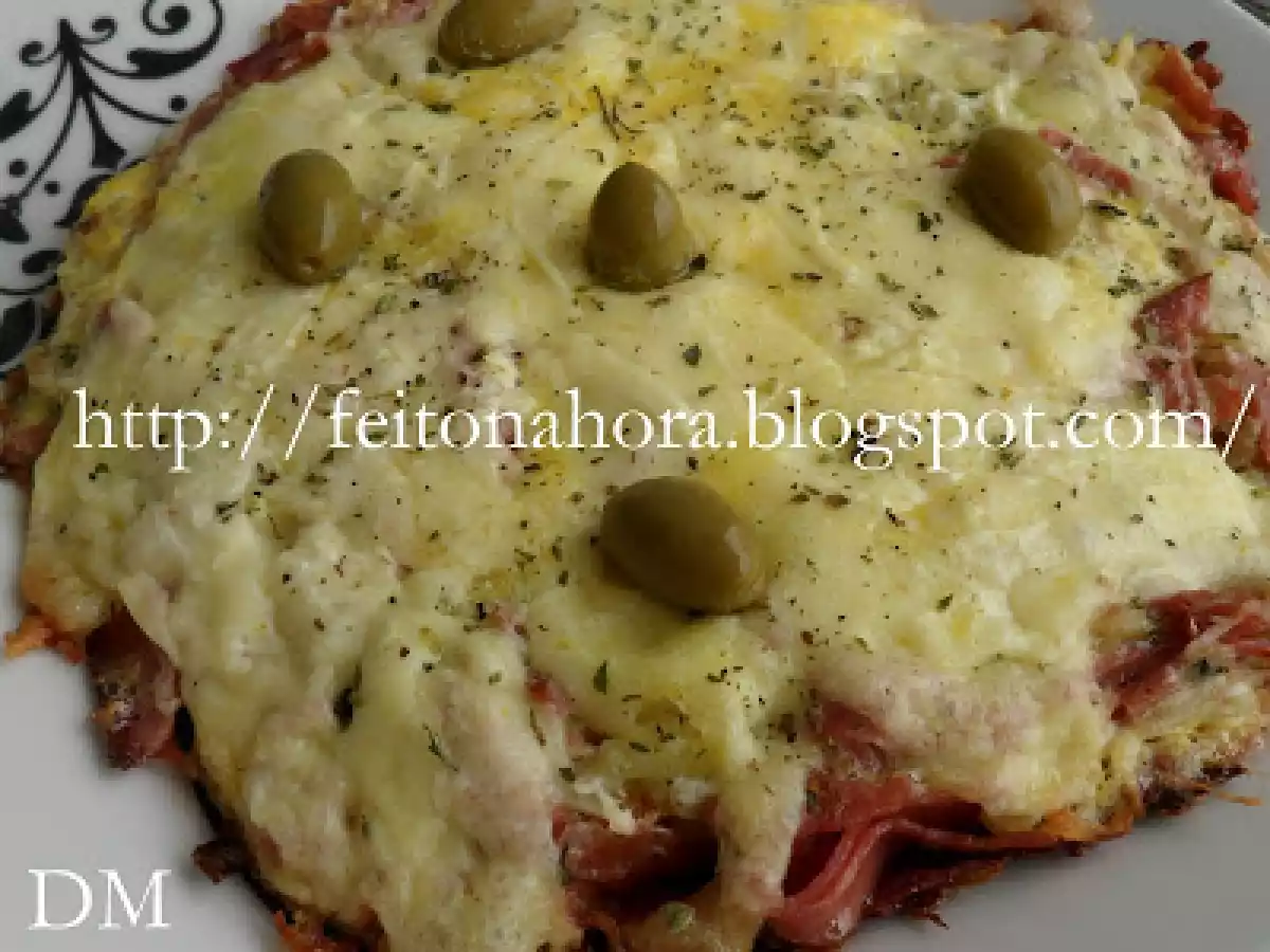 Pizza de ovo na wok - foto 2