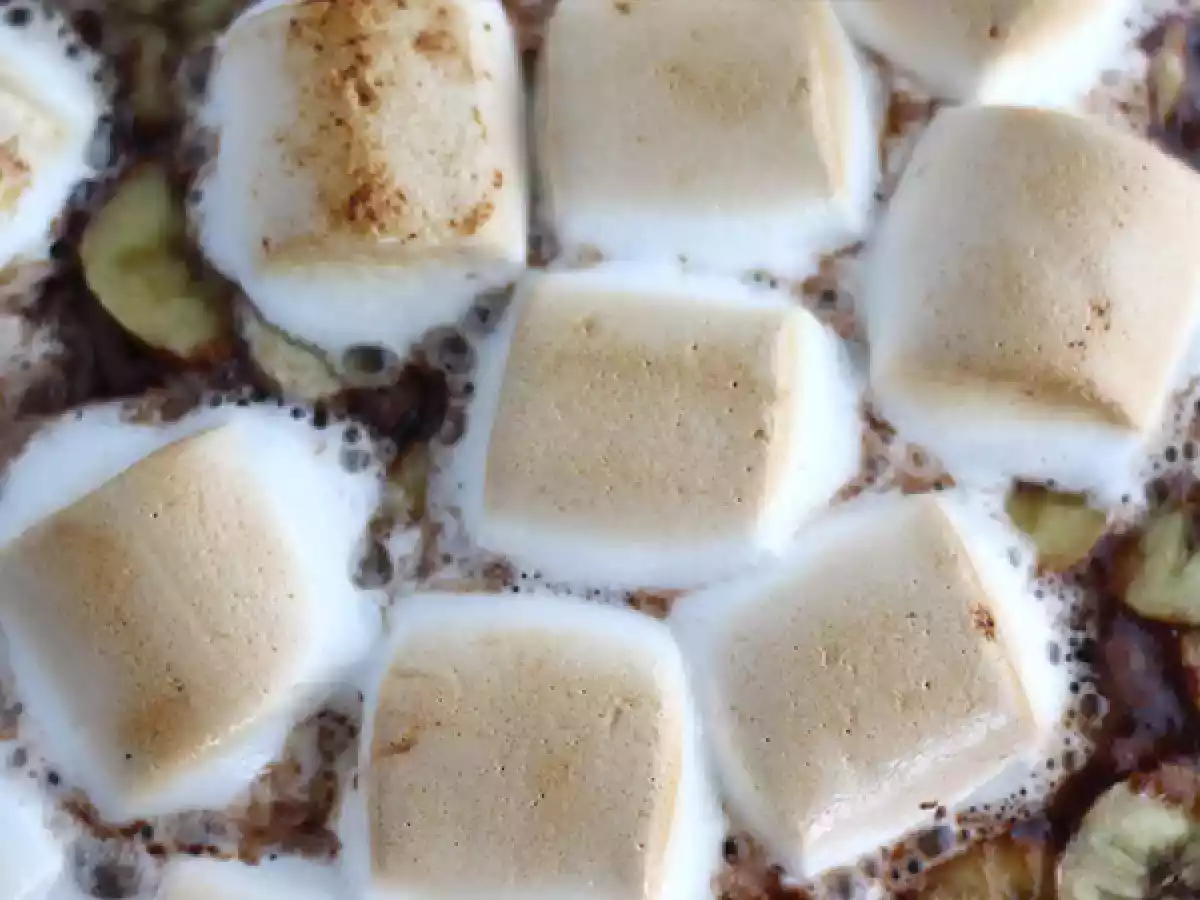 Pizza doce nutella e banana - foto 2