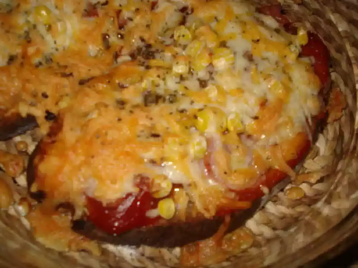 PIZZA EM PÃO DE CENTEIO...