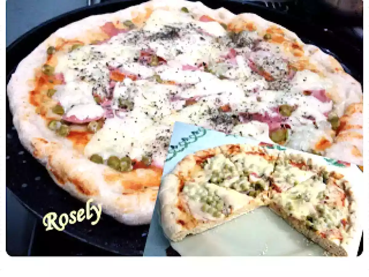 Pizza (massa com cerveja)