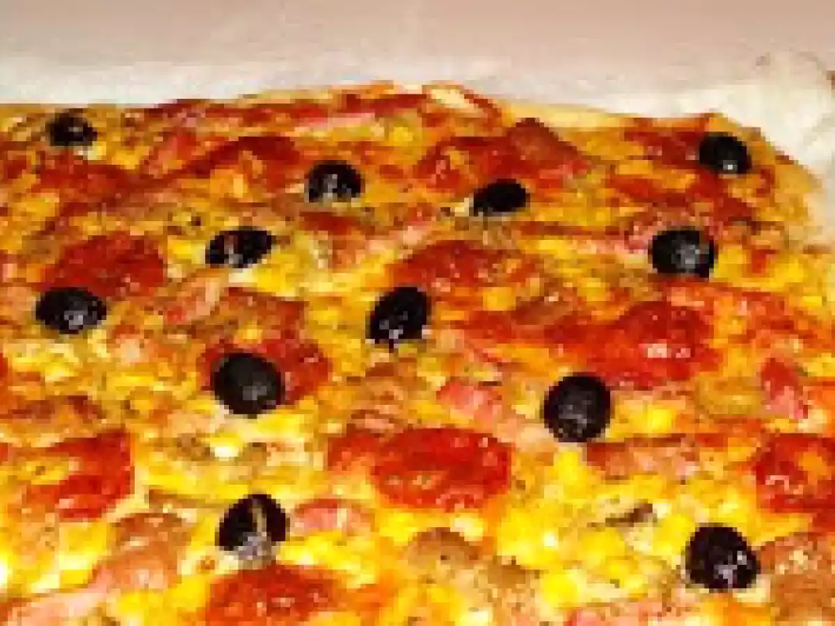 Pizza tudo lá para cima