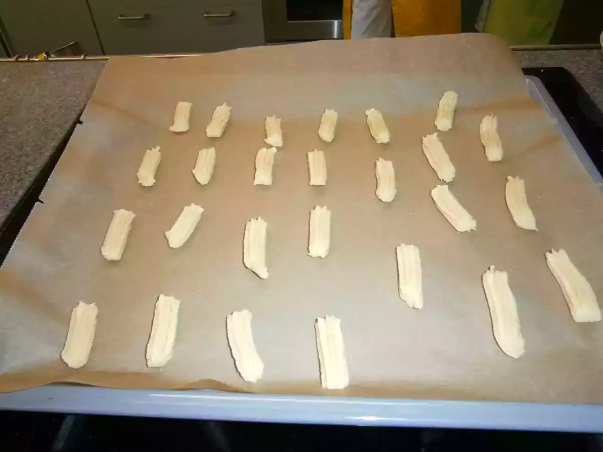 Plätzchen (Wiener spritzgebäck) biscoitinho vienense - foto 2