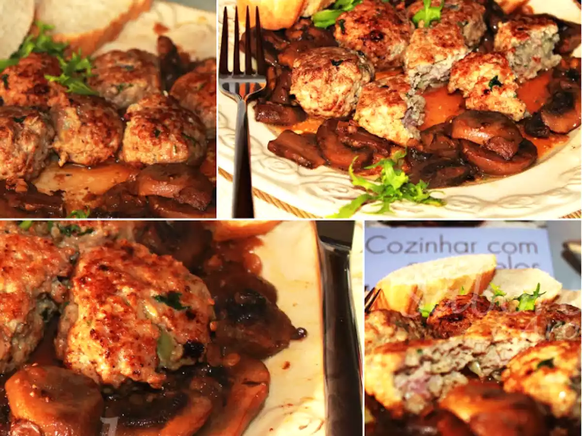 Pleurotus com Carne Picada - foto 3