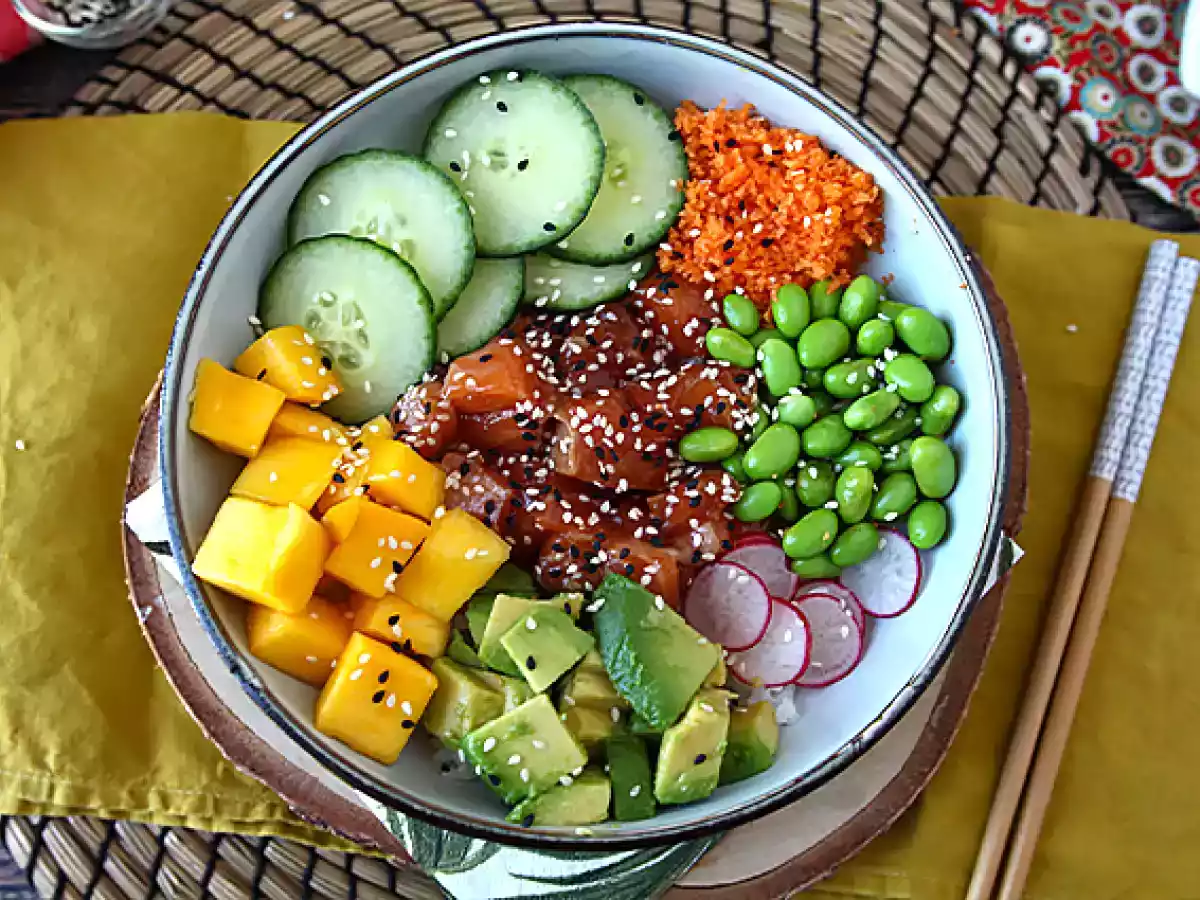 Poke bowl de salmão - foto 2