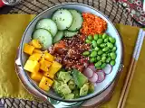 Poke bowl de salmão, foto 1