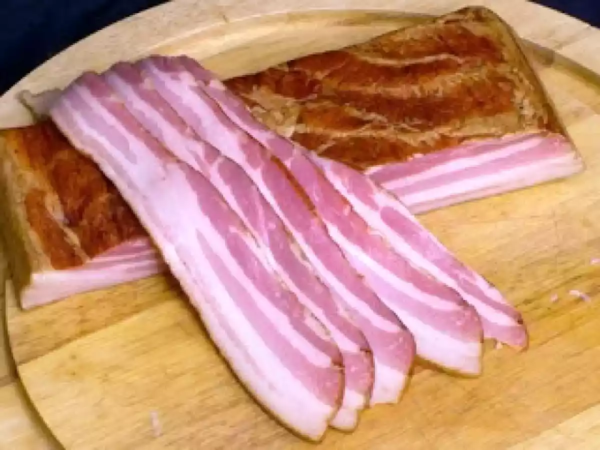 Polenta com Bacon