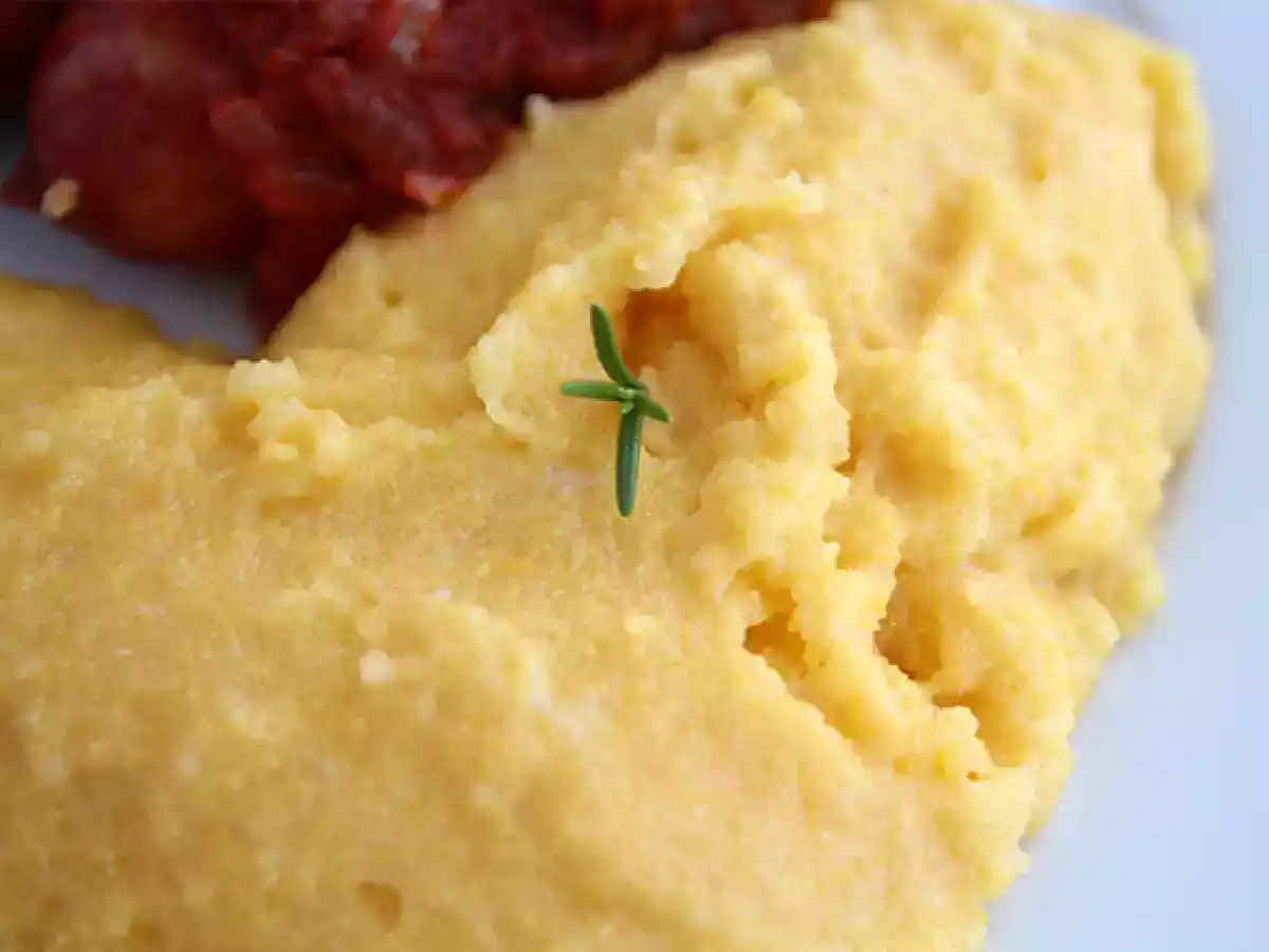 Polenta com linguiça defumada - foto 4