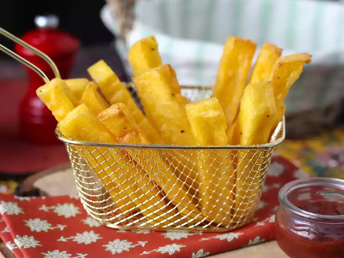 Polenta frita na Air Fryer: crocante, saudável e sem glúten - foto 2
