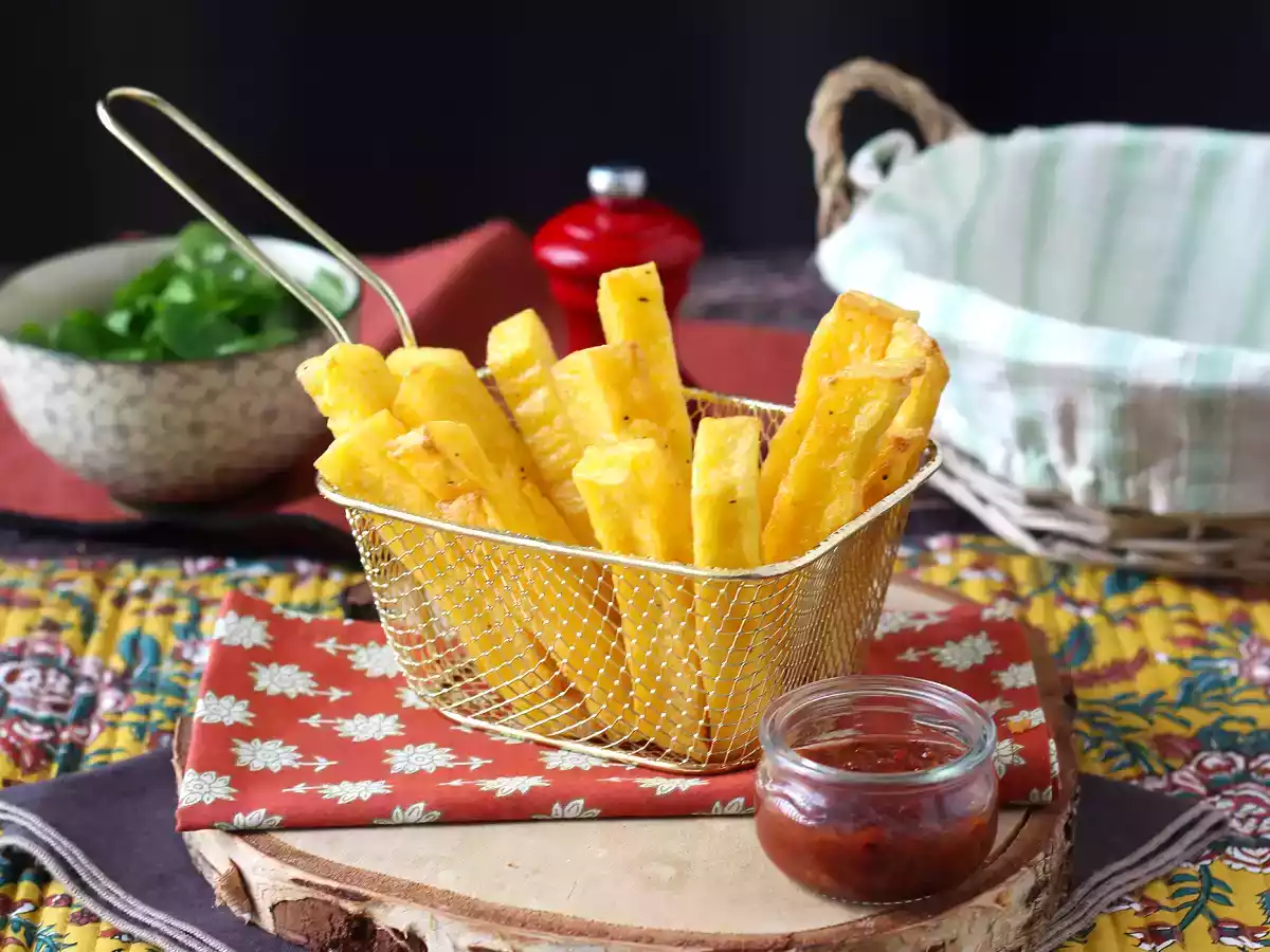 Polenta frita na Air Fryer: crocante, saudável e sem glúten - foto 3