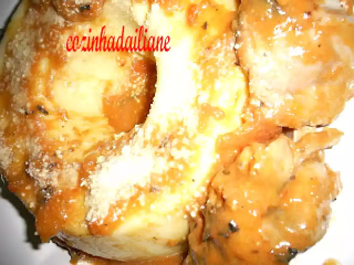 Polenta maravilhosa da Palmirinha com frango