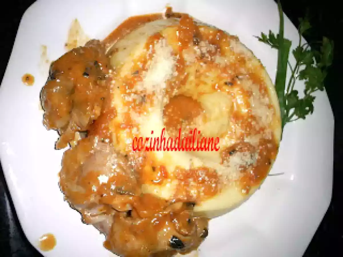 Polenta maravilhosa da Palmirinha com frango - foto 2