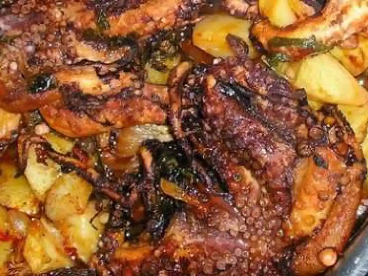 Polvo assado no forno - foto 3