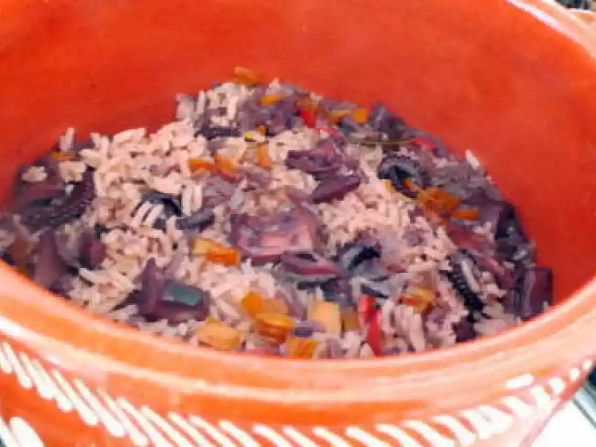 Polvo assado no forno com batata e arroz do mesmo - foto 2